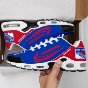 Limited Edition – Customized NHL New York Rangers Air Max Plus Sneakers