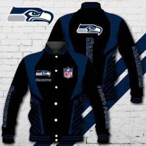Limited Edition – Customized NFL Seattle Seahawks Satin Varsity & Baseball Jacket