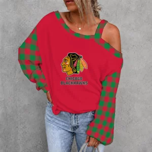 Limited Edition – Customized NHL Chicago Blackhawks Drop Shoulder Sweatshirt