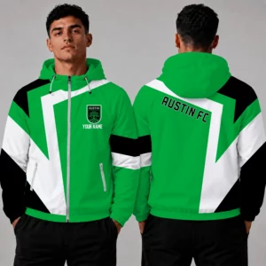 Limited Edition – Customized MLS Austin Fc Windbreaker Jacket