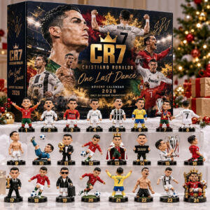Cristiano Ronaldo CR7 One Last Dance Advent Calendar 2026 CR7 Christmas Ornaments