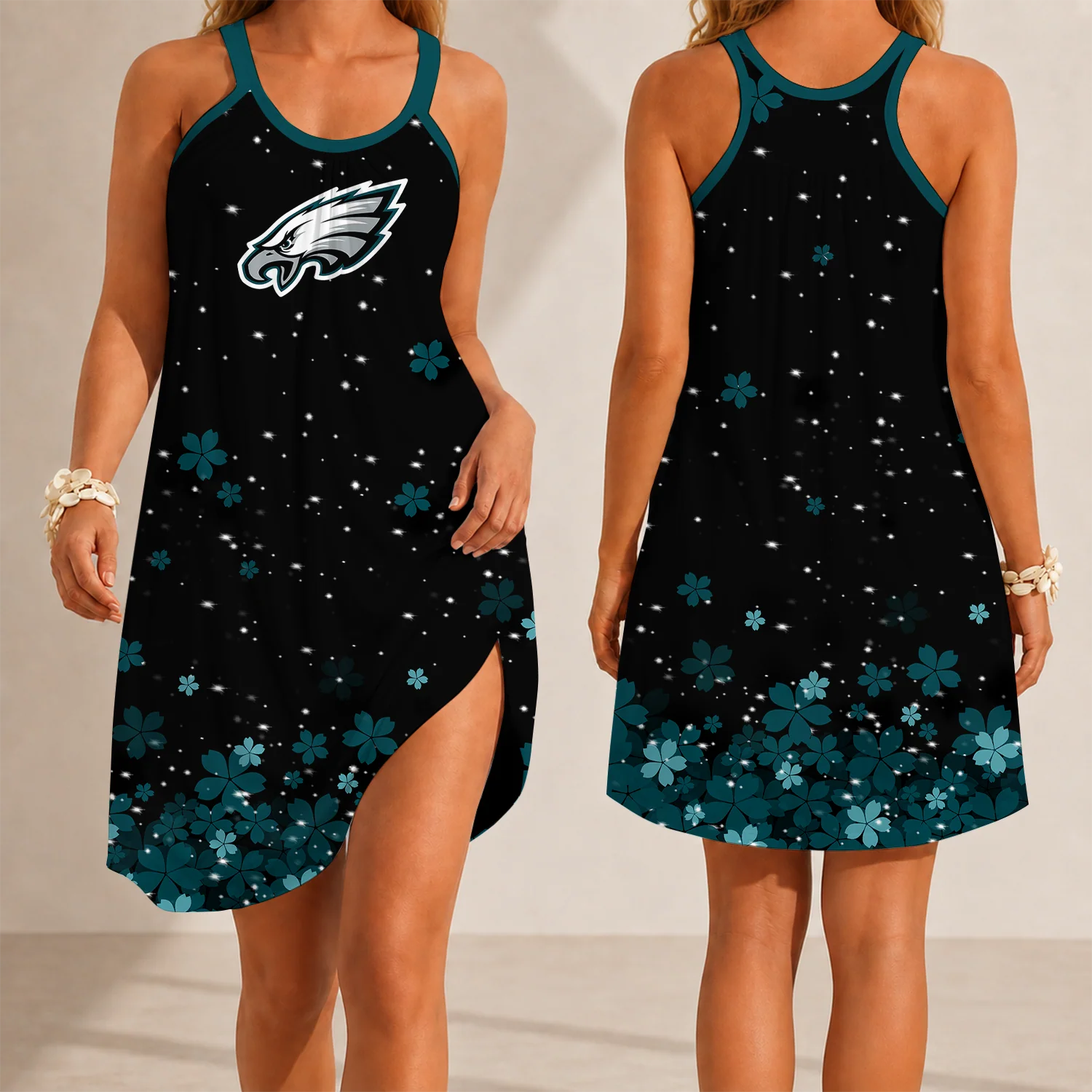 Limited Edition – Customized NFL Philadelphia Eagles Camisole Dress