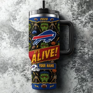 Limited Edition – Customized NFL Buffalo Bills Halloween 40Oz Tumbler
