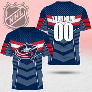 Limited Edition – Customized NHL Columbus Blue Jackets Unisex T-Shirt