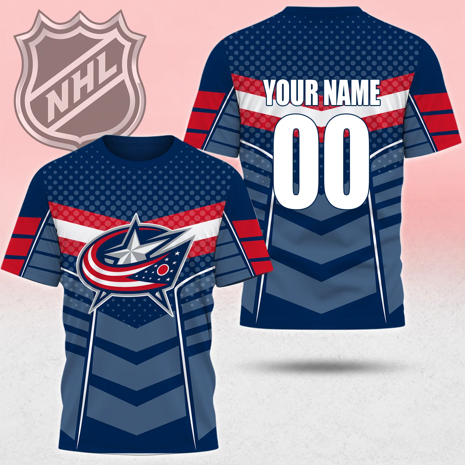 Limited Edition – Customized NHL Columbus Blue Jackets Unisex T-Shirt