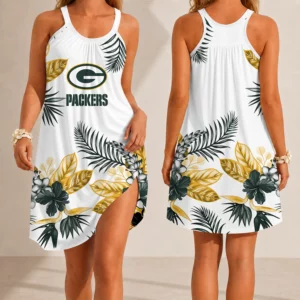 Limited Edition – Customized NFL Green Bay Packers Camisole Dress