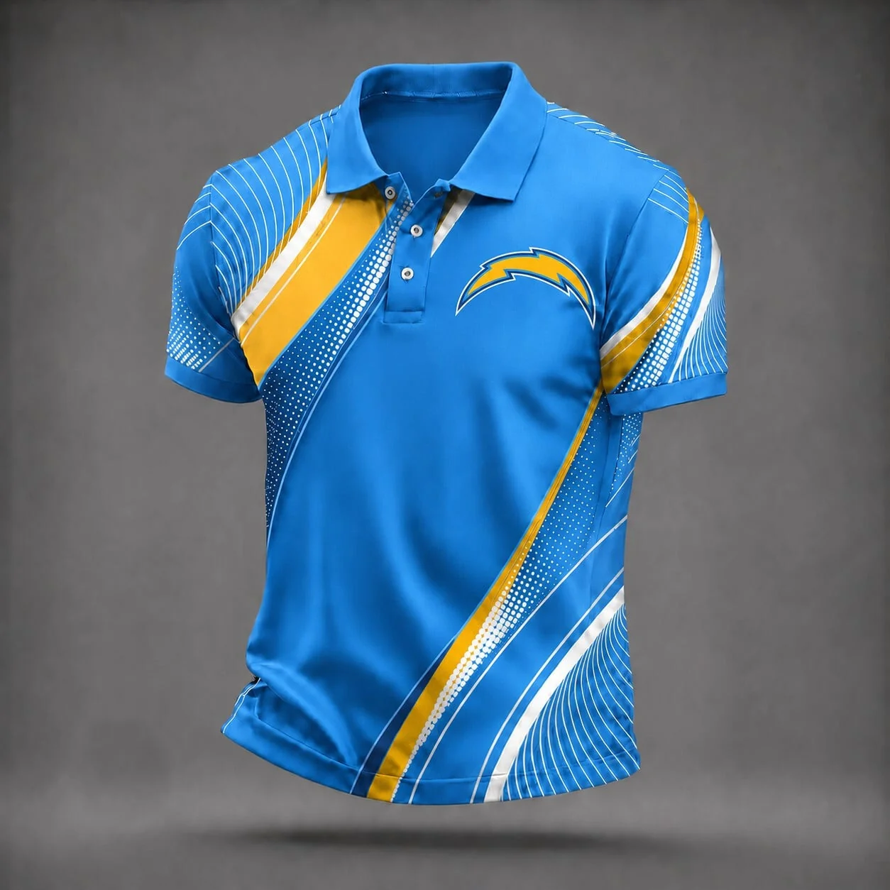 Limited Edition – Customized NFL Los Angeles Chargers Polo Shirt