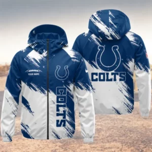 Limited Edition – Customized NFL Indianapolis Colts Windbreaker Jacket