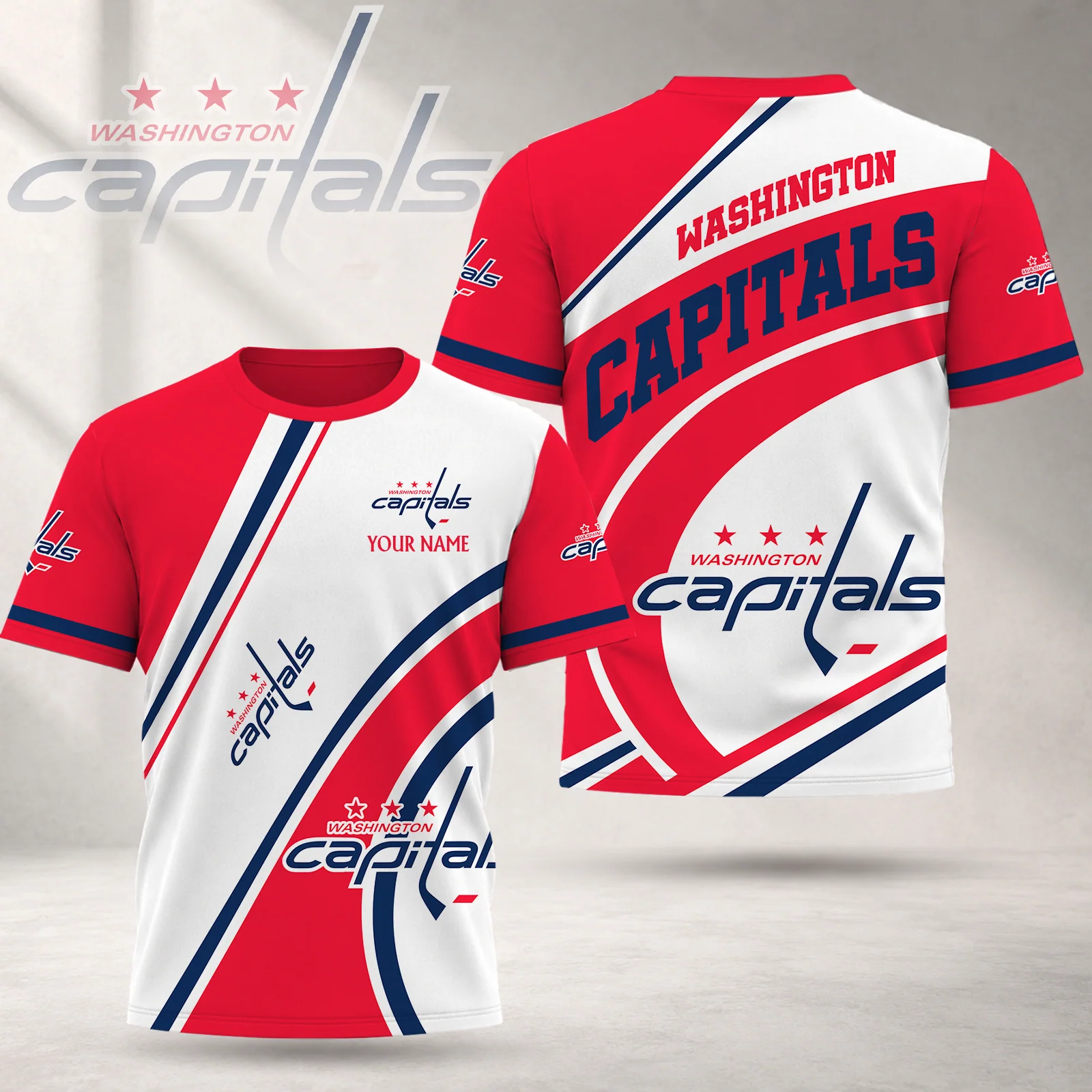 Limited Edition – Customized NHL Washington Capitals T-Shirt