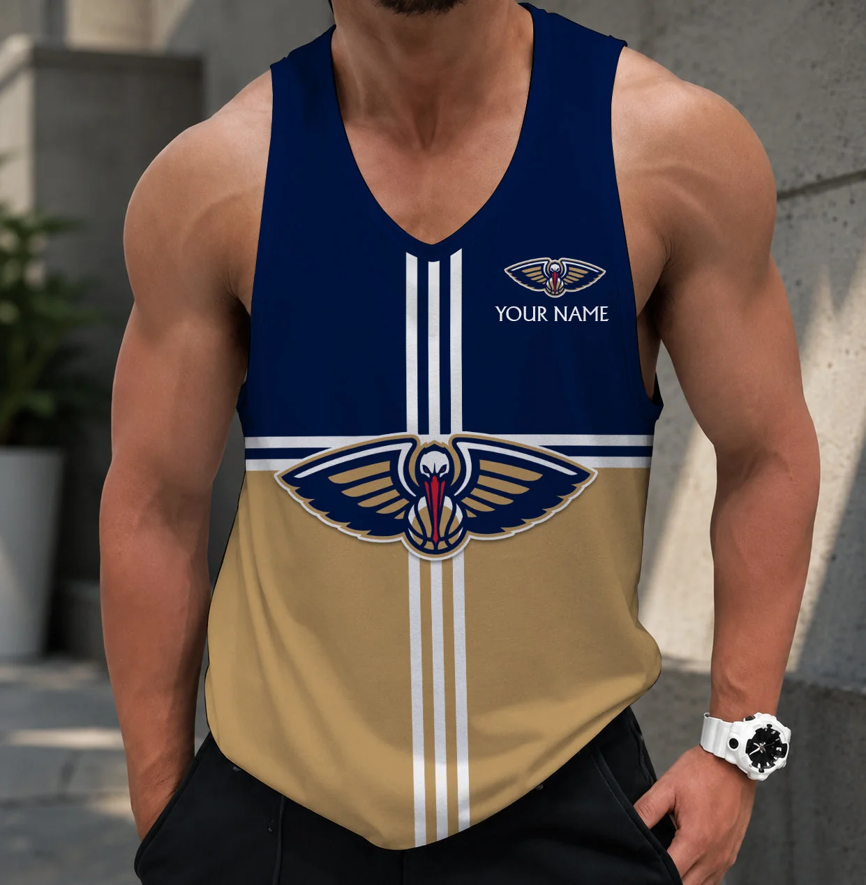Limited Edition – Customized NBA New Orleans Pelicans Unisex Tank Top