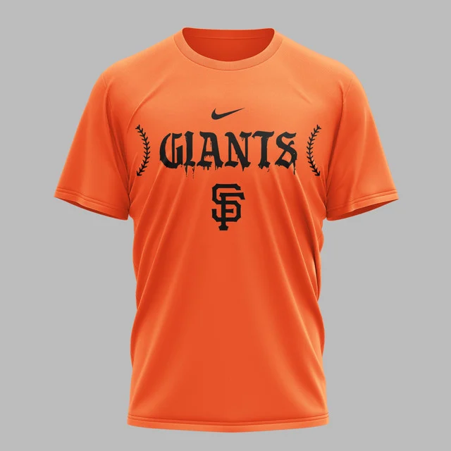 Limited Edition – Customized MLB San Francisco Giants Muticolor T-Shirt - Image 3