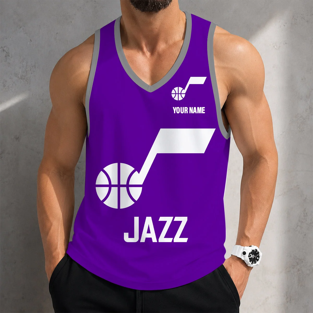 Limited Edition – Customized NBA Utah Jazz Unisex Tank Top