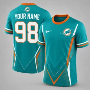 Limited Edition – Customized NFL Miami Dolphins Unisex T-Shirt