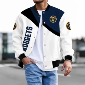 Limited Edition – Customized NBA Denver Nuggets Baseball Jacket, Satin Varsity Jacket