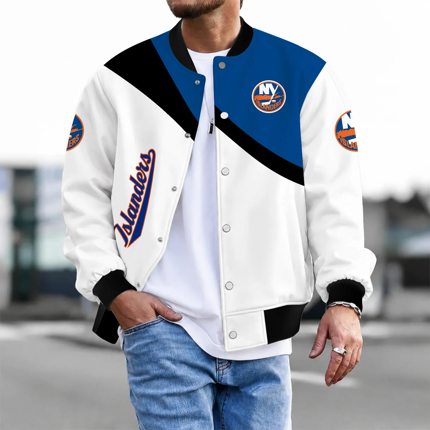 Limited Edition – Customized NHL New York Islanders Satin Varsity Jacket & Baseball Jacket