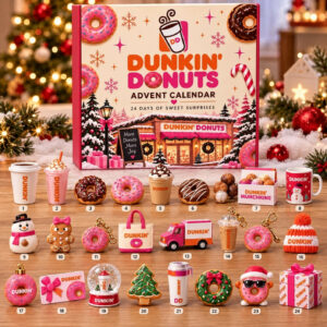Dunkin Holiday 2026 Advent Calendar 24 Days Of Sweet Surprises Xmas Advent Calendar