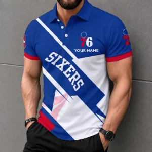 Limited Edition – Customized NBA Philadelphia 76Ers Polo Shirt