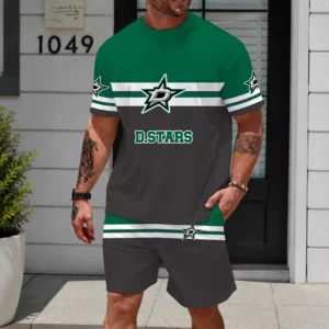 Limited Edition – Customized NHL Dallas Stars Unisex T-Shirt & Shorts Set
