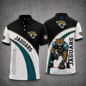Limited Edition – Customized NFL Jacksonville Jaguars Polo Shirt