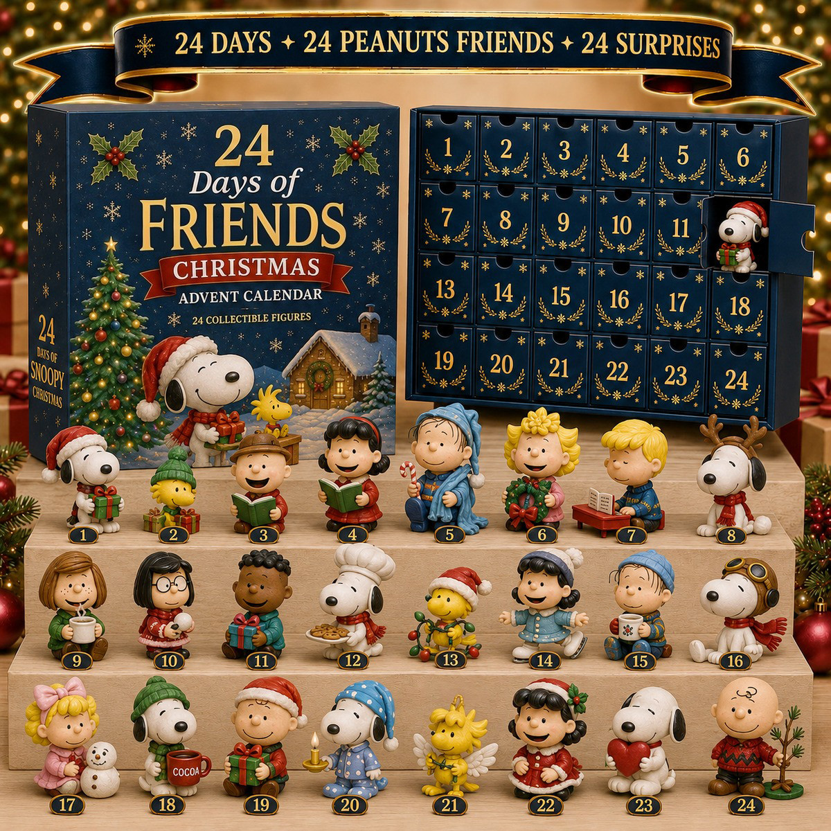 Snoopy Peanuts Merch Snoopy Peanuts Advent Calendar 2026 Birthday For Husband