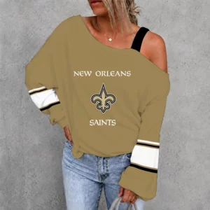 Limited Edition – Customized NFL New Orleans Saints Drop Shoulder Sweatshirt