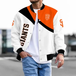 Limited Edition – Customized MLB San Francisco Giants Satin Varsity & Baseball Jacket