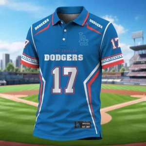 Limited Edition – Customized MLB Los Angeles Dodgers Polo Shirt