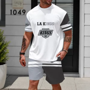 Limited Edition – Customized NHL Los Angeles Kings Unisex T-Shirt & Shorts Set