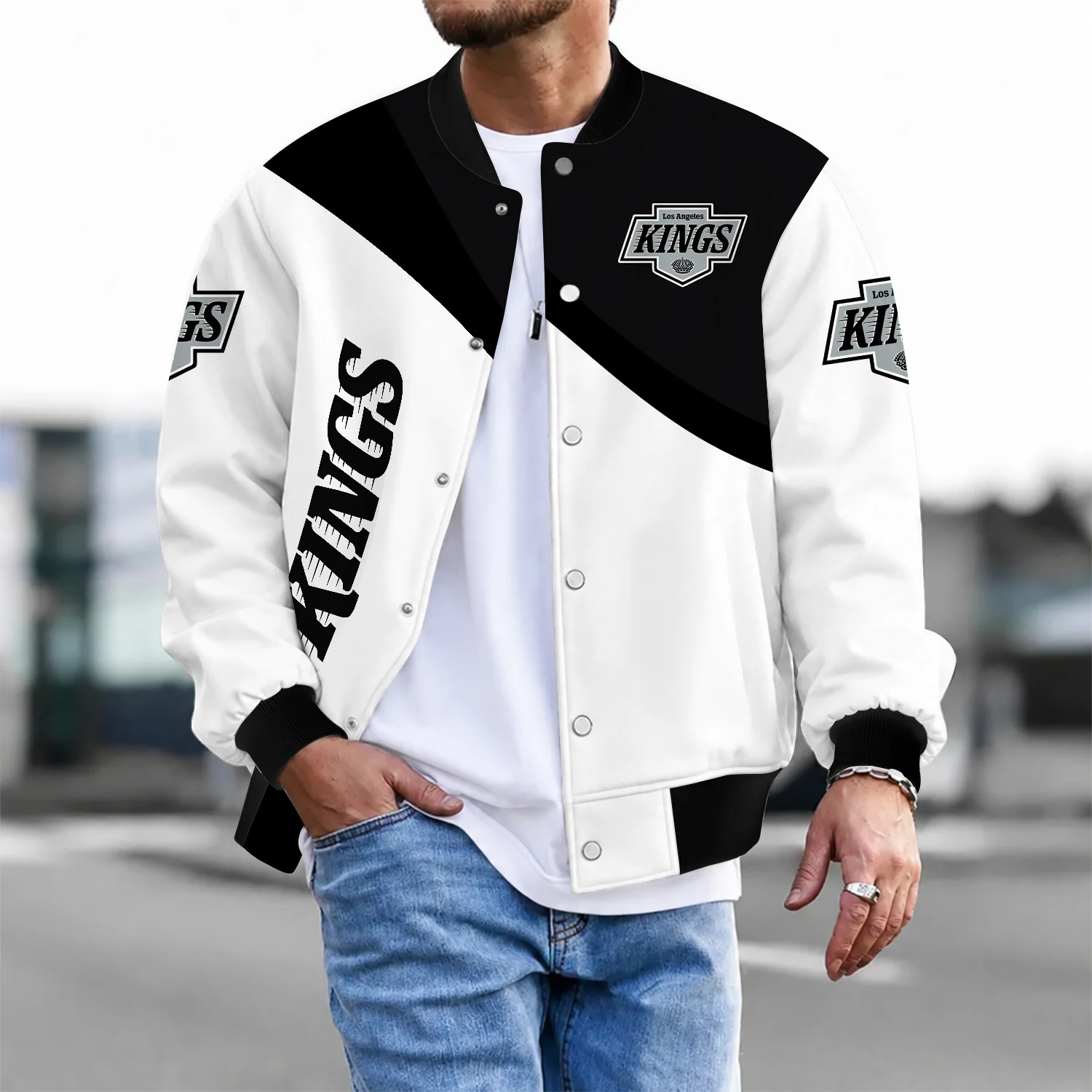 Limited Edition – Customized NHL Los Angeles Kings Satin Varsity Jacket & Baseball Jacket
