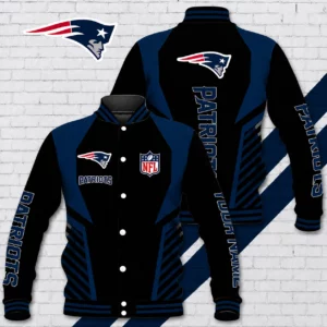 Limited Edition – Customized NFL New England Patriots Satin Varsity & Baseball Jacket