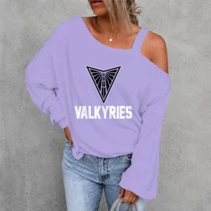 Limited Edition – Customized WNBA Golden State Valkyries Women’s Off-Shoulder Long Sleeve Shirt