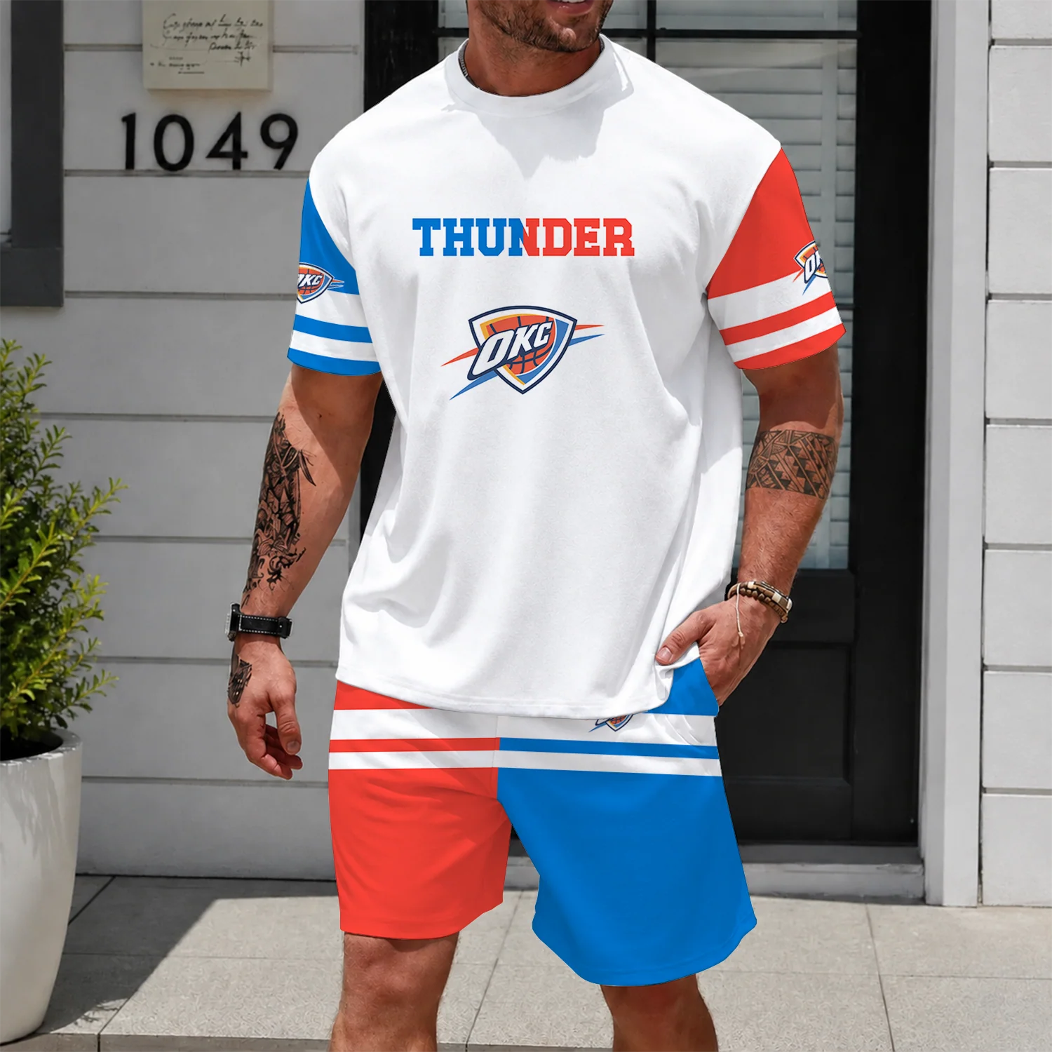 Limited Edition – Customized NBA Oklahoma City Thunder Unisex T-Shirt & Shorts Set