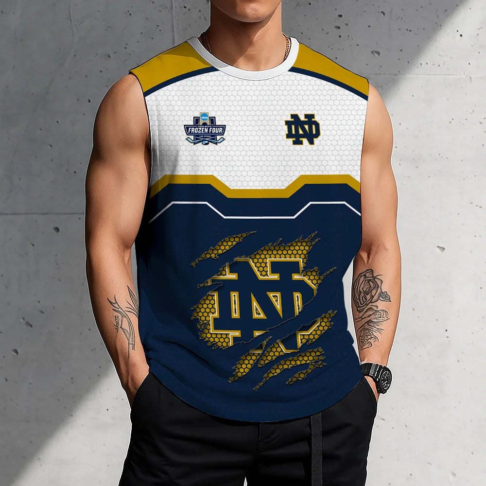 Limited Edition – Customized NCAA Notre Dame Fighting Irish Men’s Gym Shirt