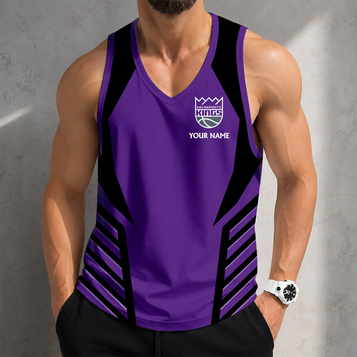 Limited Edition – Customized NBA Sacramento Kings Unisex Tank Top