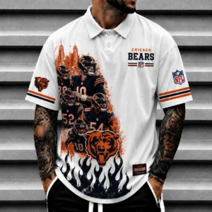 Limited Edition – Customized NFL Chicago Bears Polo Shirt
