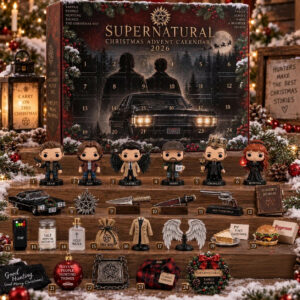 Supernatural Christmas 2026 Advent Calendar Winchester Brothers Supernatural Merch Gift For Fan