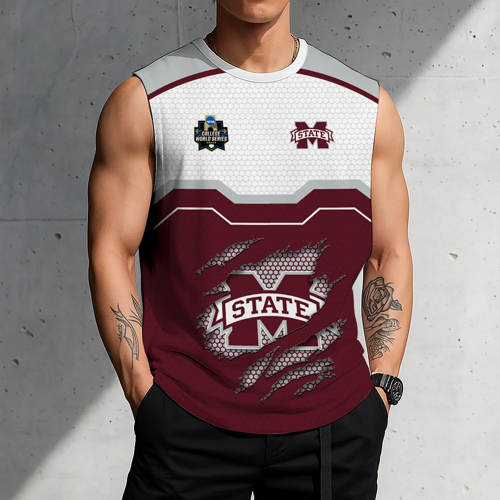 Limited Edition – New Customized NCAA Mississippi State Bulldogs Men’s Gym Shirt
