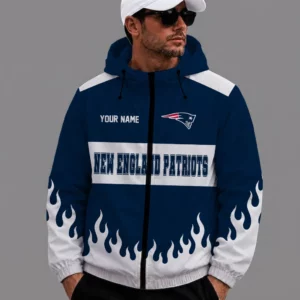 Limited Edition – Customized NFL New England Patriots Windbreaker Jacket