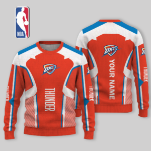 Limited Edition – Customized NBA Oklahoma City Thunder Ugly Sweater