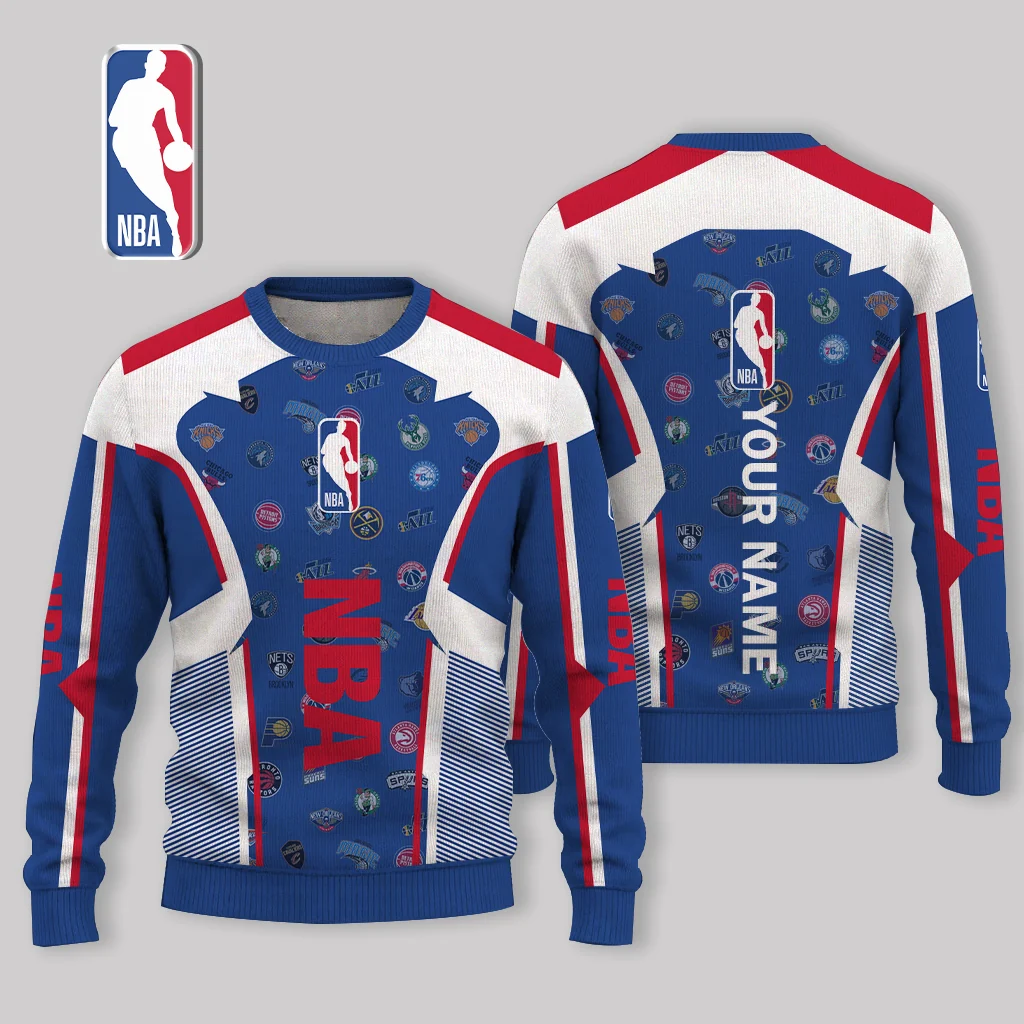 Limited Edition – Customized NBA All Teams Ugly Sweater