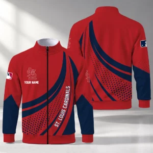Limited Edition – Customized MLB St. Louis Cardinals Stand Collar Jacket