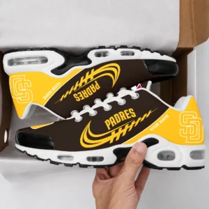 Limited Edition – Customized MLB San Diego Padres Air Max Plus Sneakers