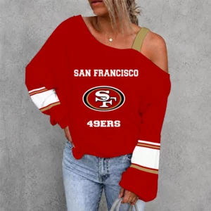 Limited Edition – Customized NFL San Francisco 49Ers Drop Shoulder Sweatshirt