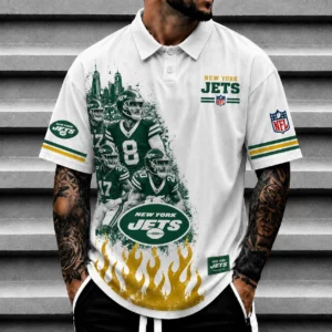 Limited Edition – Customized NFL New York Jets Polo Shirt