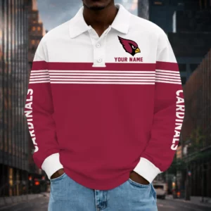 Limited Edition – Customized NFL Arizona Cardinals Long Sleeve Polo Shirt
