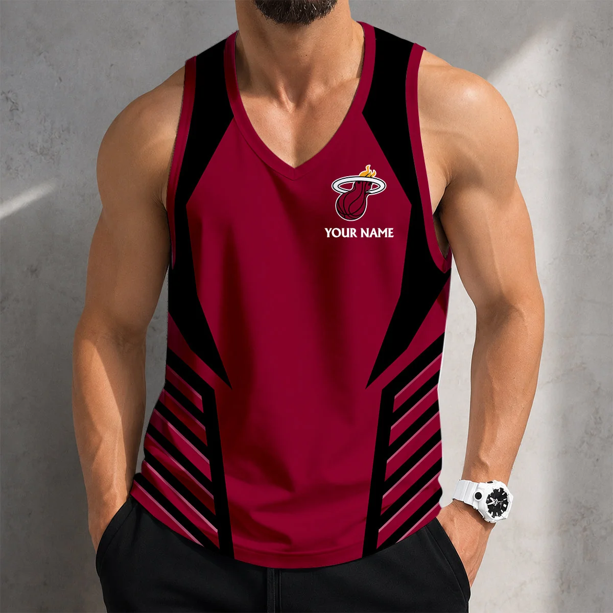 Limited Edition – Customized NBA Miami Heat Unisex Tank Top