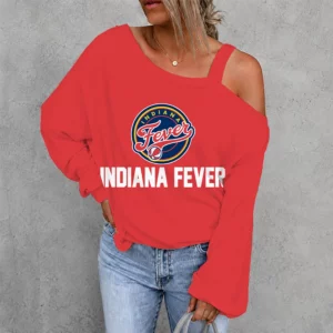 Limited Edition – Customized WNBA Indiana Fever Women’s Off-Shoulder Long Sleeve Shirt