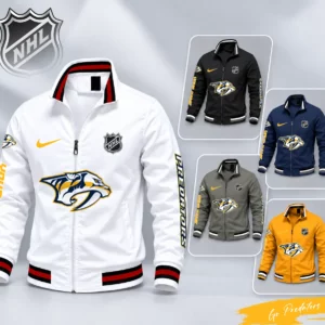 Limited Edition – Customized NHL Nashville Predators Multicolor Men’s Casual Jacket