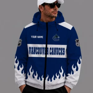 Limited Edition – Customized NHL Vancouver Canucks Windbreaker Jacket