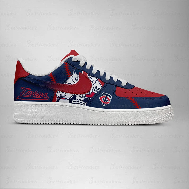 Limited Edition – Customized MLB Minnesota Twins Air force 1 Shoes - Image 2